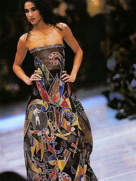 gianni versace gowns|vintage gianni versace label.